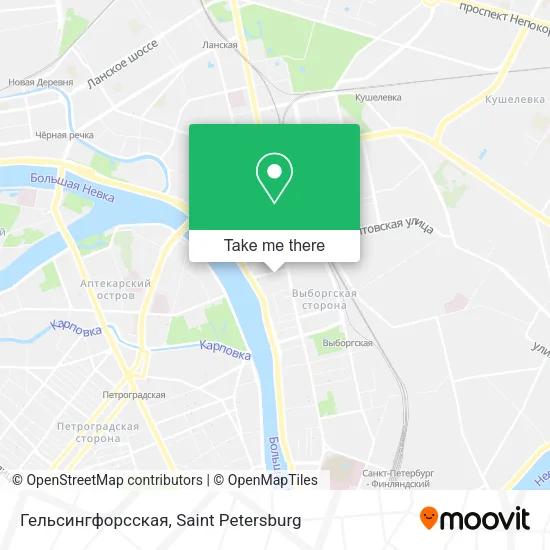 Гельсингфорсская map