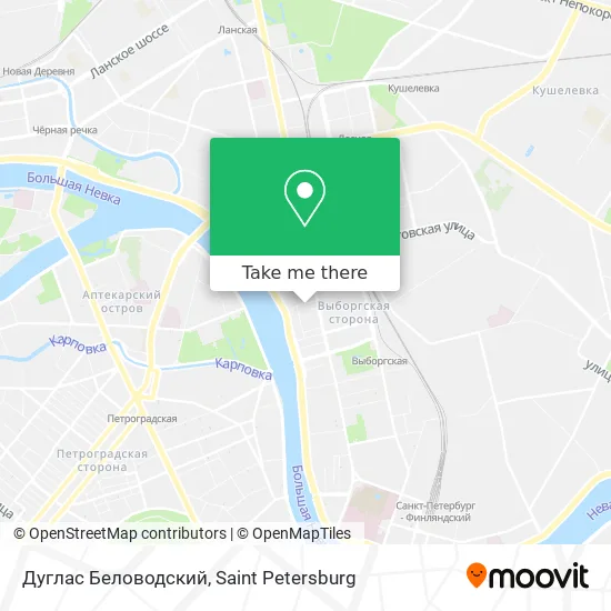 Дуглас Беловодский map