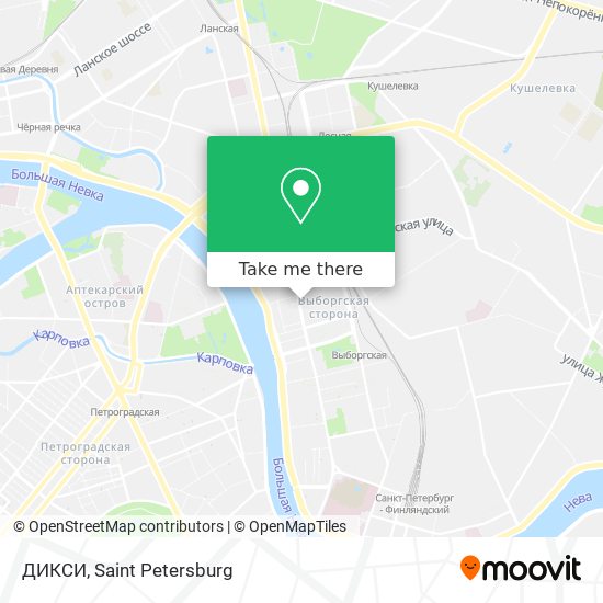ДИКСИ map