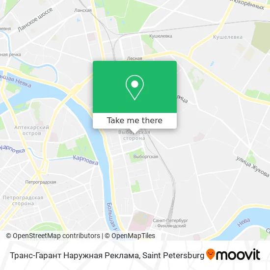 Транс-Гарант Наружная Реклама map
