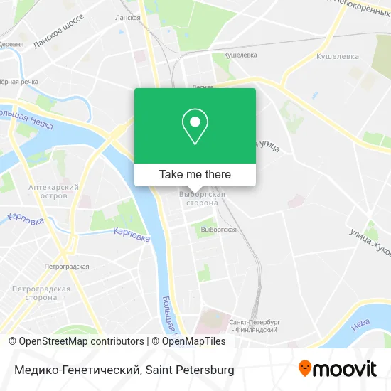 Медико-Генетический map