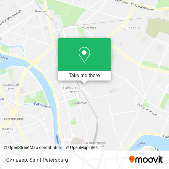 Сильвер map