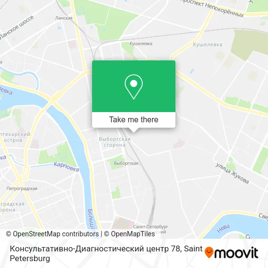 Консультативно-Диагностический центр 78 map