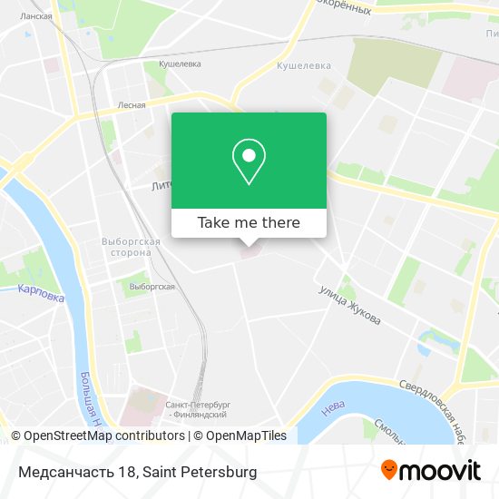 Медсанчасть 18 map