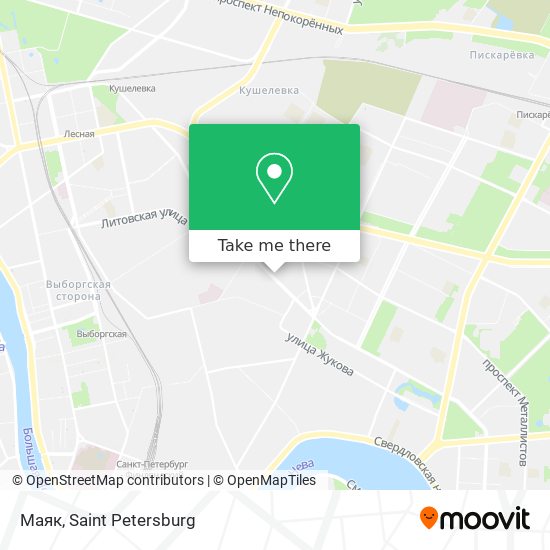 Маяк map