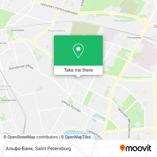 Альфа-Банк map