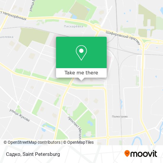 Садко map