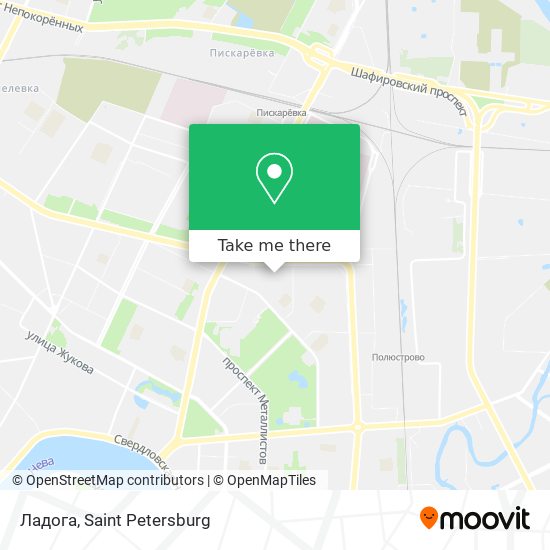 Ладога map