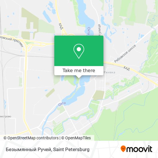 Безымянный Ручей map