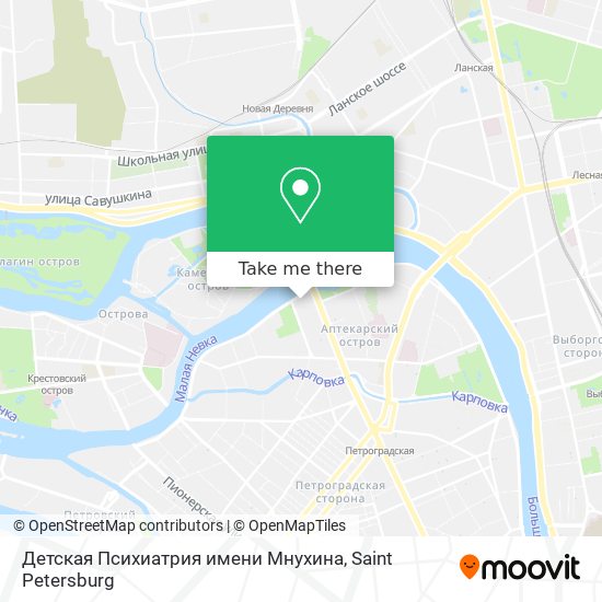 Детская Психиатрия имени Мнухина map