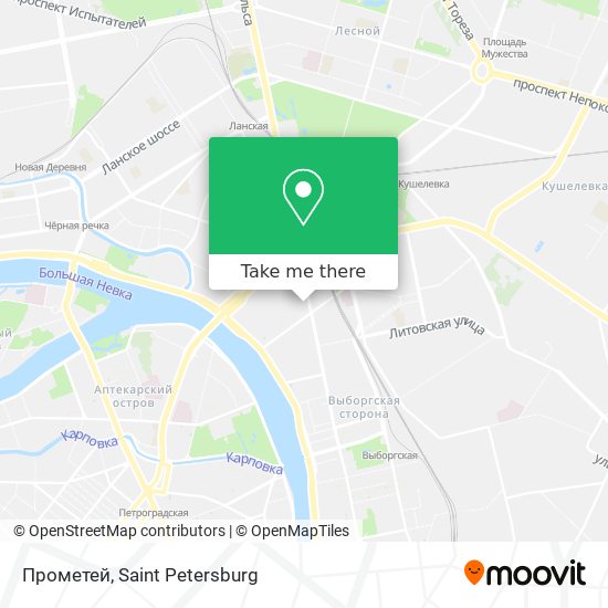Прометей map