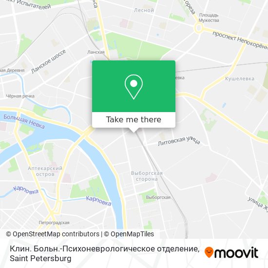 Клин. Больн.-Психоневрологическое отделение map