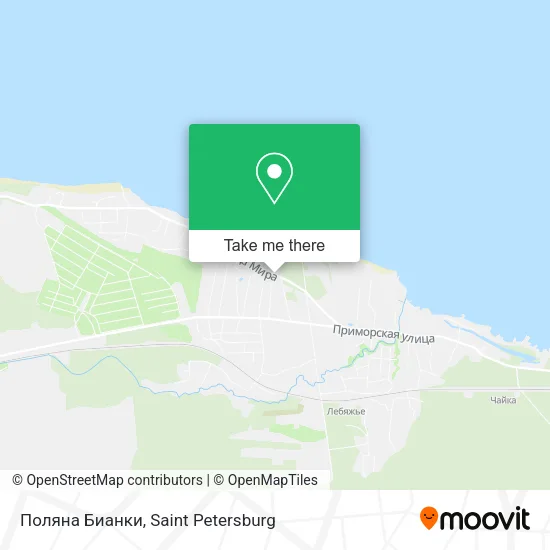 Поляна Бианки map