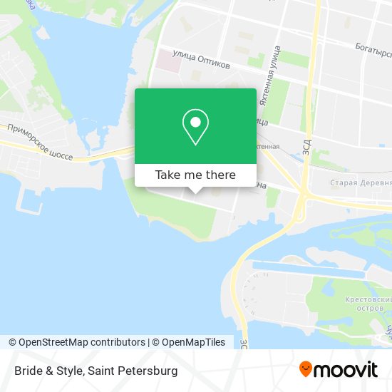 Bride & Style map