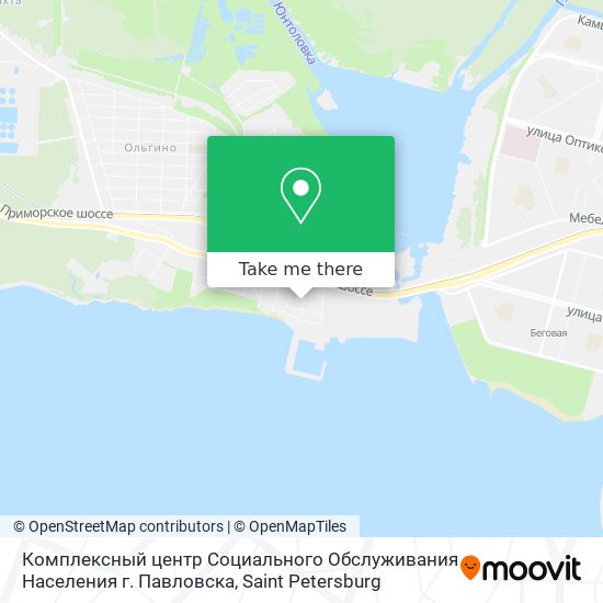 Комплексный центр Социального Обслуживания Населения г. Павловска map