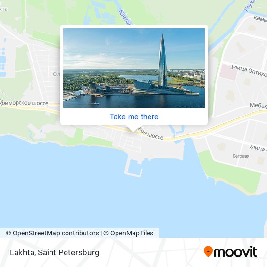 Lakhta map