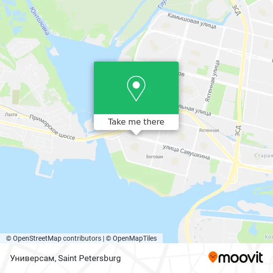 Универсам map