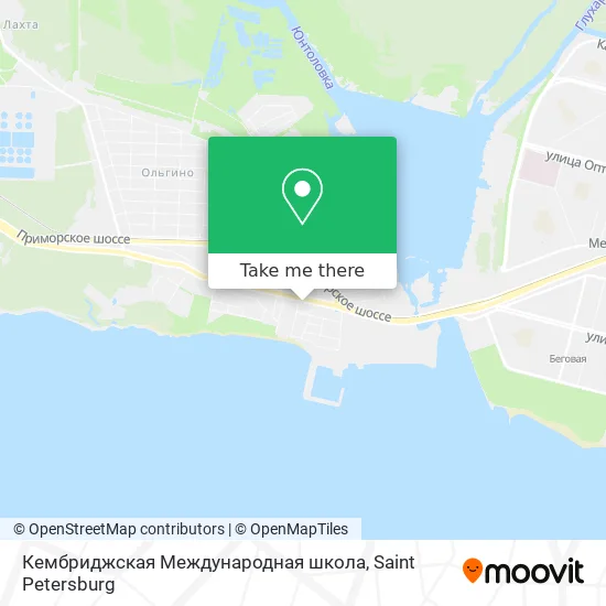Кембриджская Международная школа map