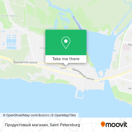 Продуктовый магазин map