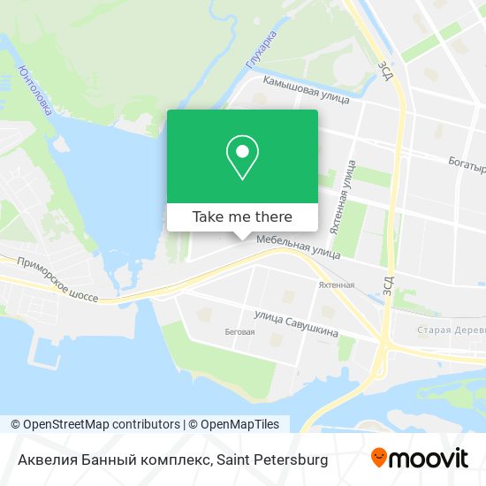 Аквелия Банный комплекс map