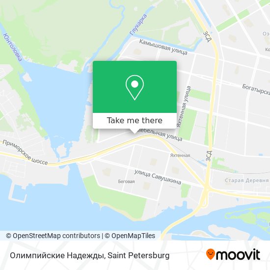 Олимпийские Надежды map