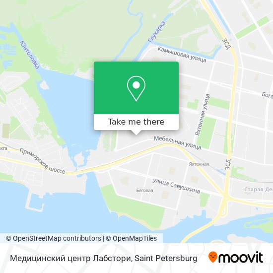Медицинский центр Лабстори map