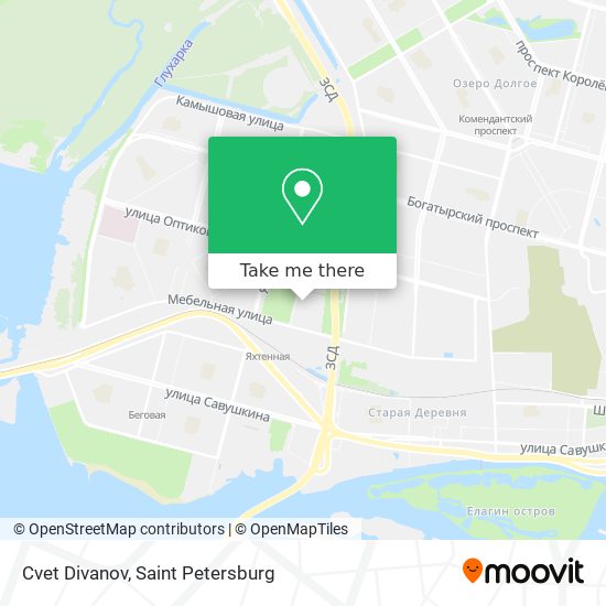 Cvet Divanov map