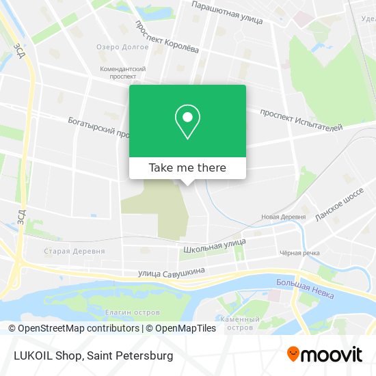 LUKOIL Shop map