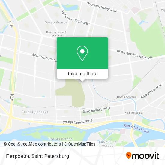 Петрович map
