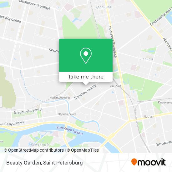Beauty Garden map