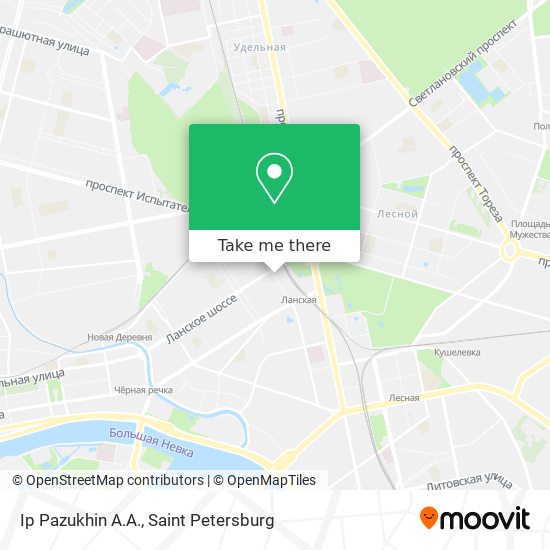 Ip Pazukhin A.A. map
