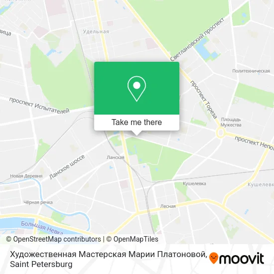 Художественная Мастерская Марии Платоновой map