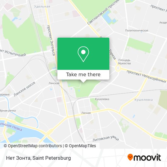 Нет Зонта map