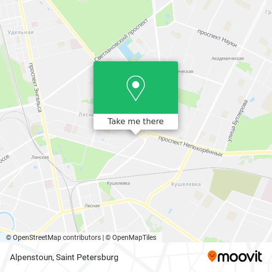 Alpenstoun map