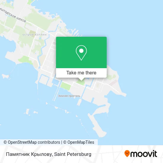 Памятник Крылову map