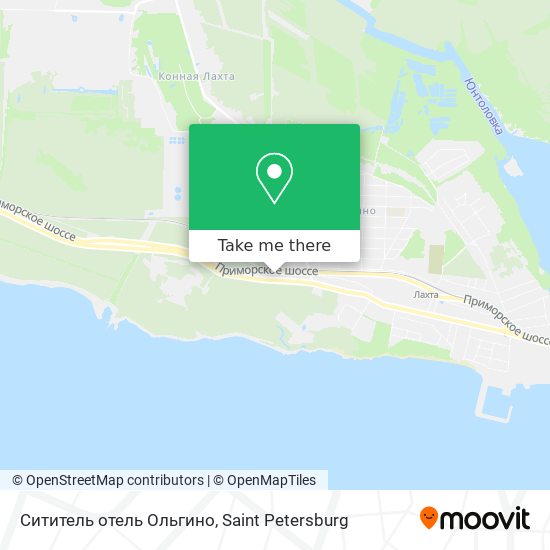 Сититель отель Ольгино map