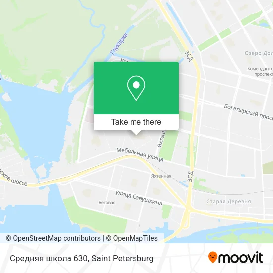 Средняя школа 630 map
