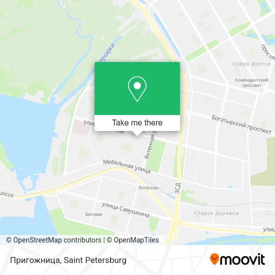 Пригожница map