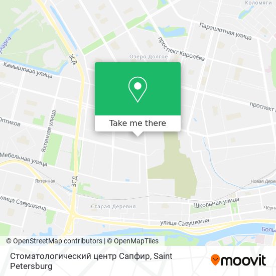 Стоматологический центр Сапфир map