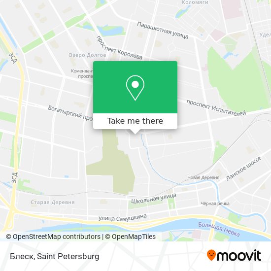 Блеск map