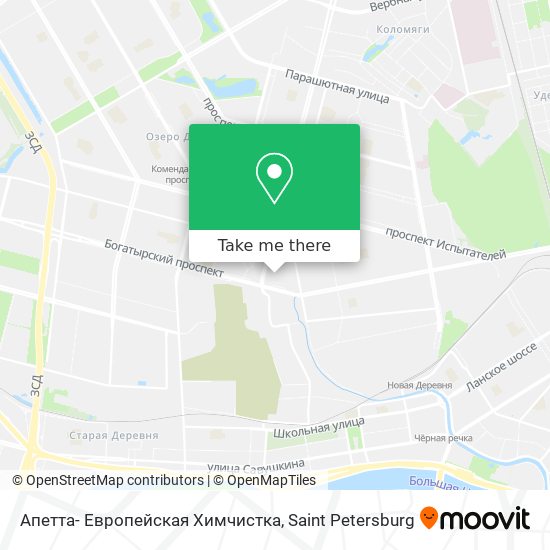 Апетта- Европейская Химчистка map