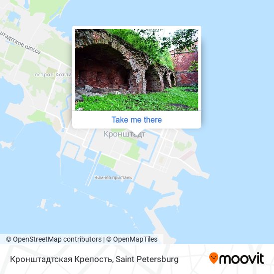 Кронштадтская Крепость map