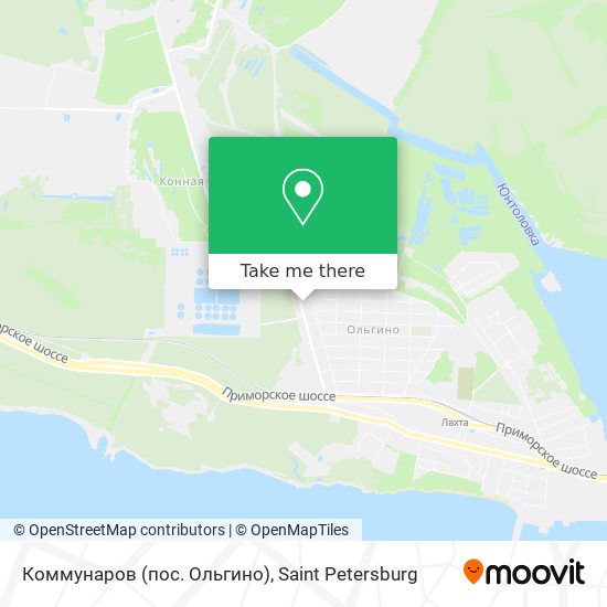 Коммунаров (пос. Ольгино) map