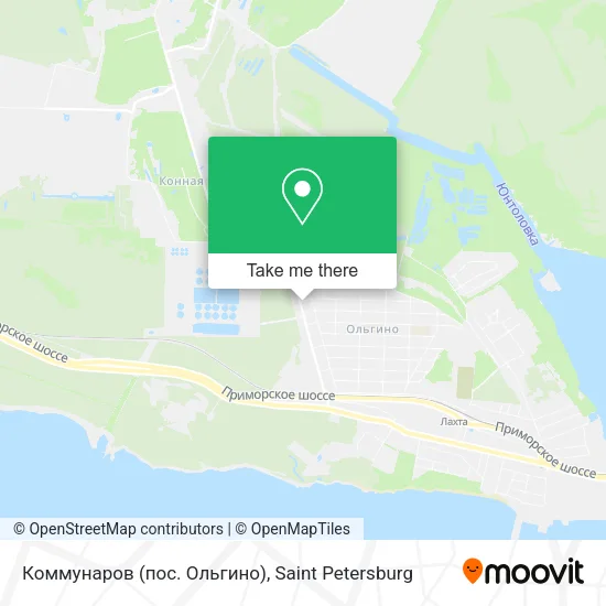 Коммунаров (пос. Ольгино) map