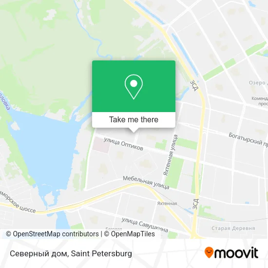 Северный дом map