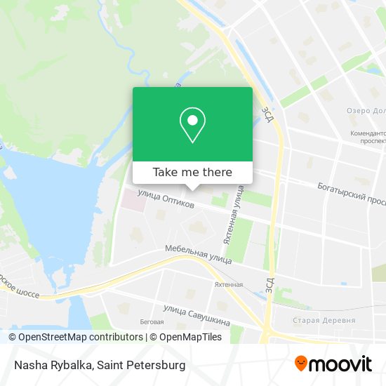 Nasha Rybalka map