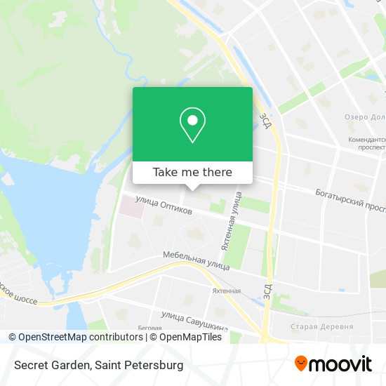 Secret Garden map