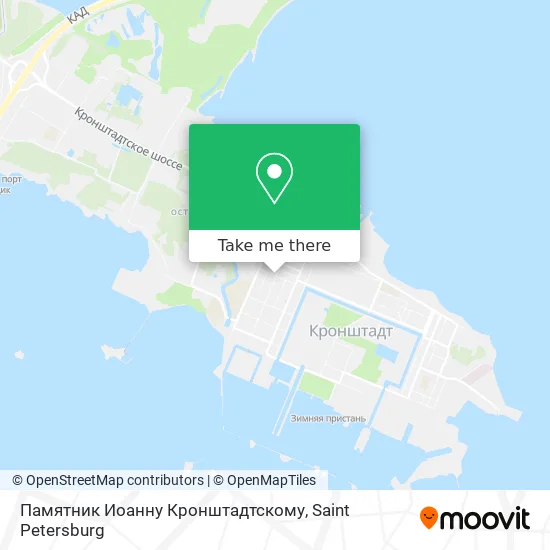 Памятник Иоанну Кронштадтскому map