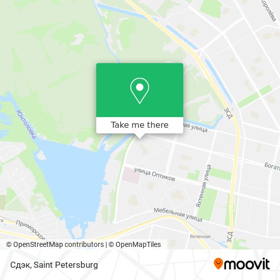 Сдэк map