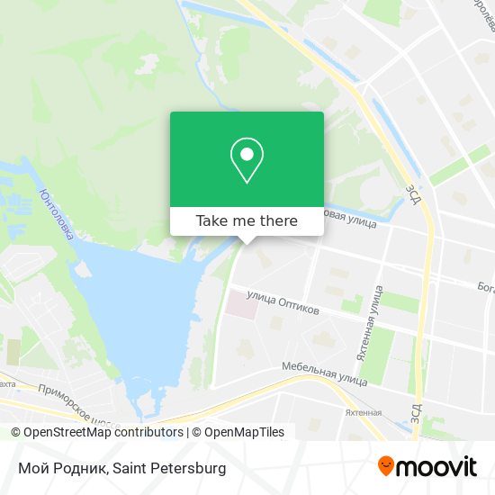 Мой Родник map